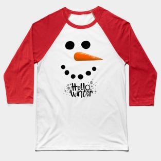 Hello winter-snowman Baseball T-Shirt